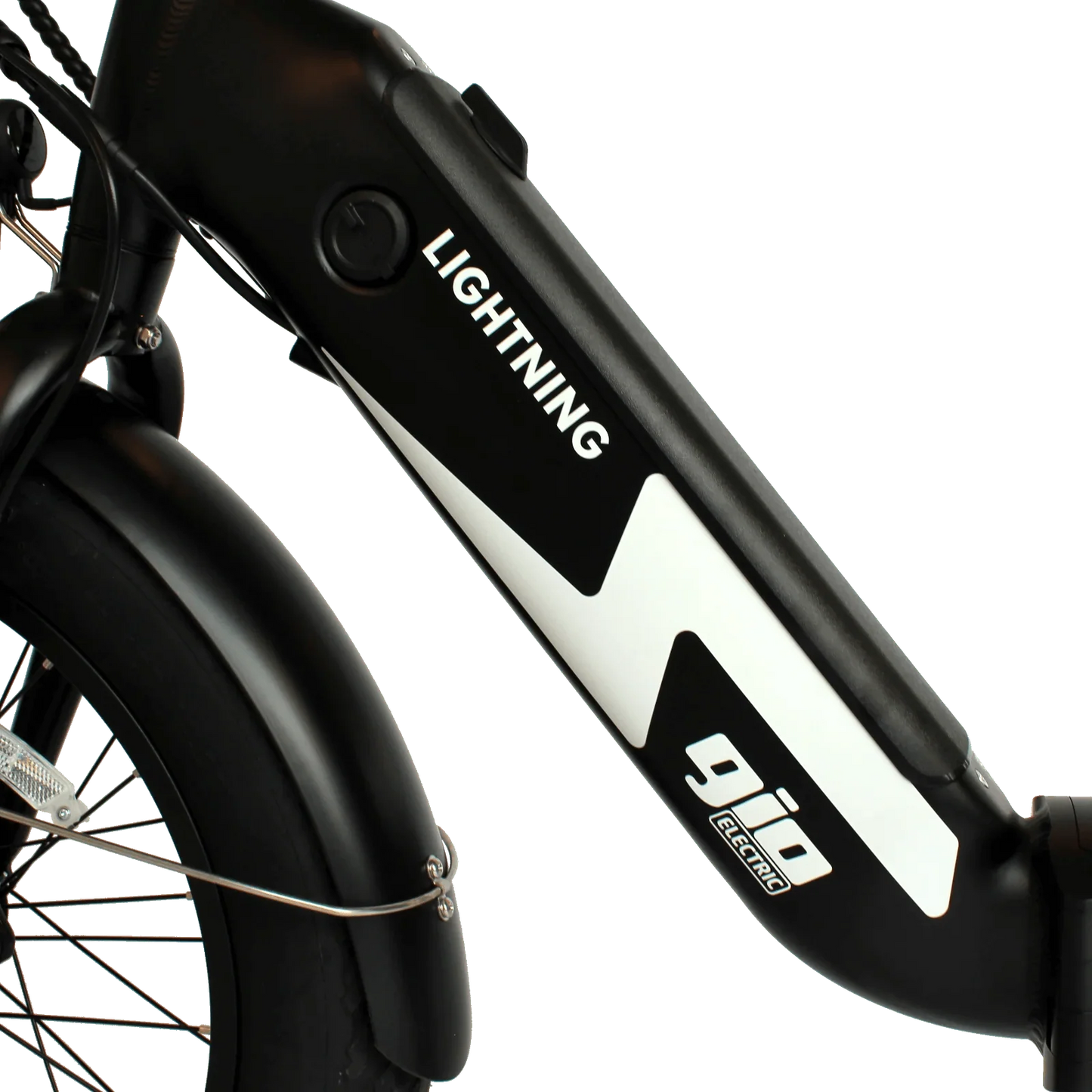GIO LIGHTNING FOLDING ELECTRIC BIKE WITH FAT TIRES 48V 12Ah 500W, top speed 20 MPH, range 30 miles - 100% FINANCING AVAILABLE!