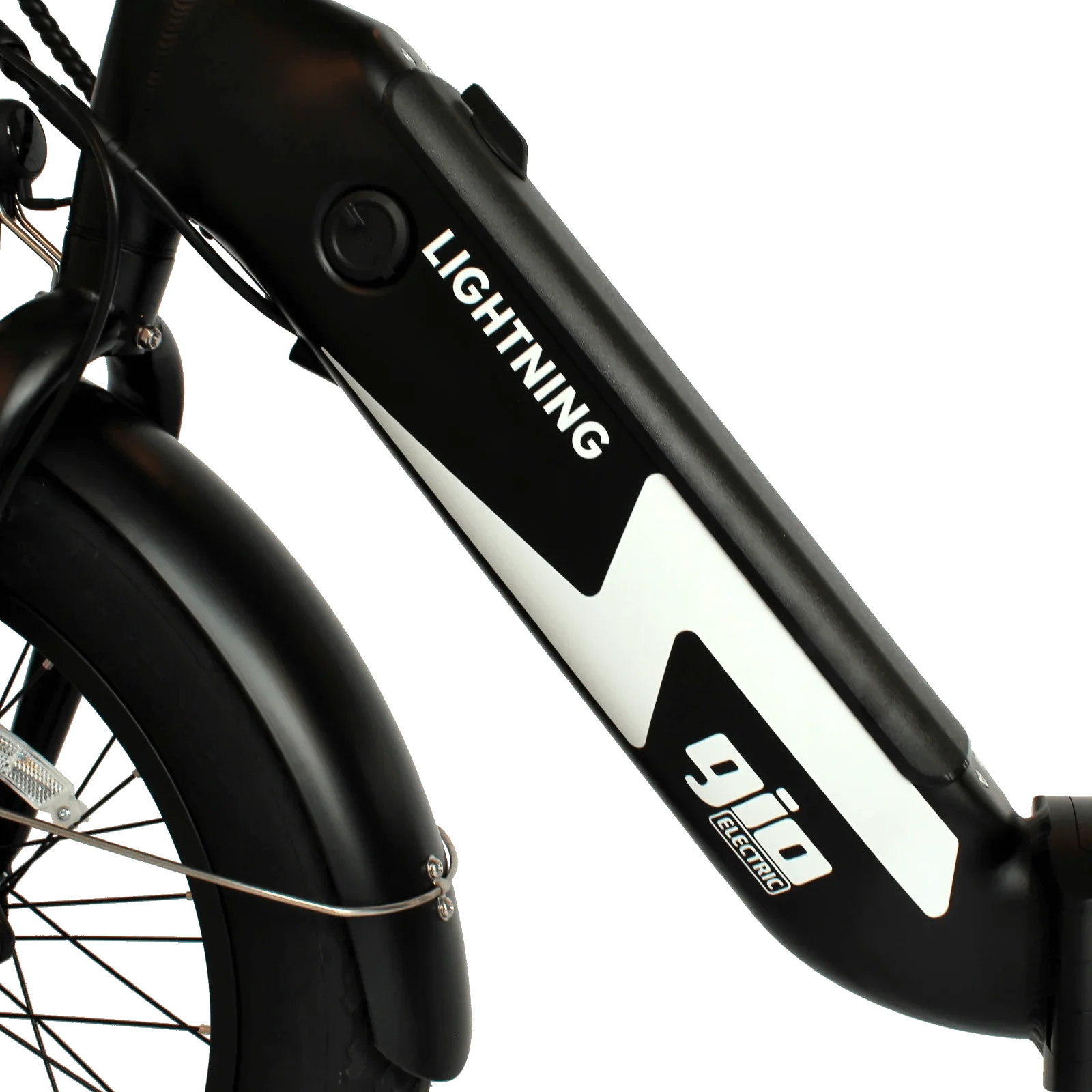 GIO LIGHTNING FOLDING ELECTRIC BIKE WITH FAT TIRES 48V 12Ah 500W, top speed 20 MPH, range 30 miles - 100% FINANCING AVAILABLE!
