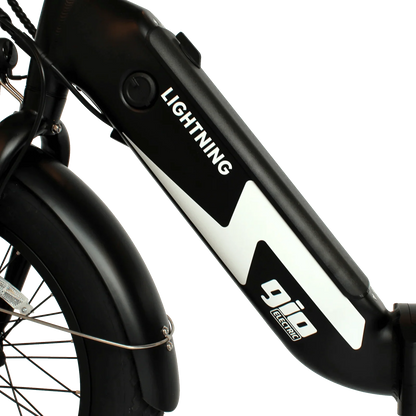 GIO LIGHTNING FOLDING ELECTRIC BIKE WITH FAT TIRES 48V 12Ah 500W, top speed 20 MPH, range 30 miles - 100% FINANCING AVAILABLE!