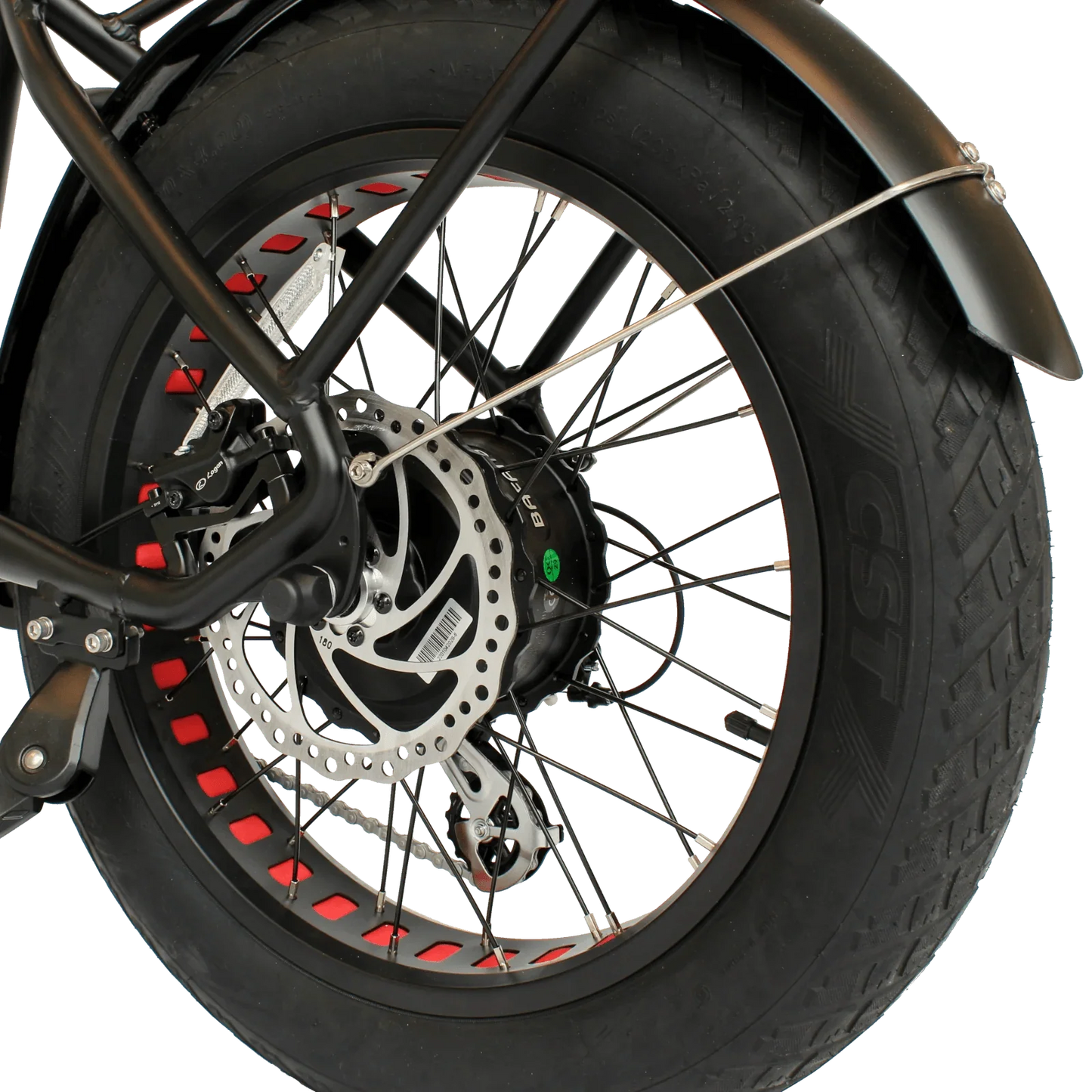 GIO LIGHTNING FOLDING ELECTRIC BIKE WITH FAT TIRES 48V 12Ah 500W, top speed 20 MPH, range 30 miles - 100% FINANCING AVAILABLE!