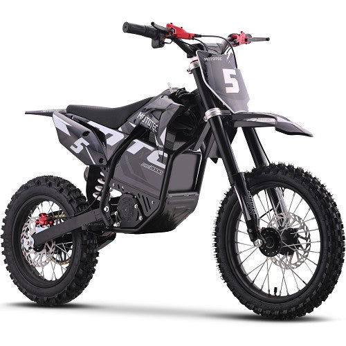MotoTec 60V Pro Electric Dirt Bike 2000w Lithium, 15.6Ah, brushless, front and rear suspension and hydraulic brakes - 100 % Financing Available!