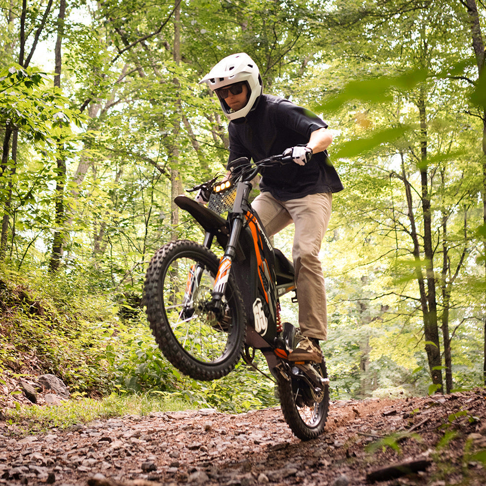 HappyRun | G300 Pro Electric Dirt Bike 6500W Peak Motor, 50 MPH Top Speed