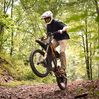 HappyRun | G300 Pro Electric Dirt Bike 6500W Peak Motor, 50 MPH Top Speed