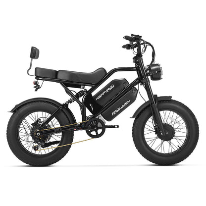 HappyRun | G70 Pro Dual-Motor Electric Cargo Bike Dual Battery