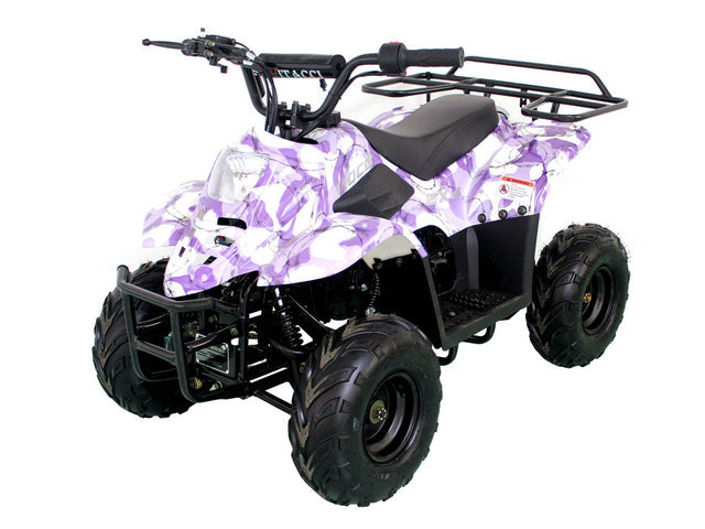 Vitacci REX 110cc Kids ATV - Automatic Transmission, Front & Rear Brakes, Electric Start, Suitable for Age 6 Years old and up