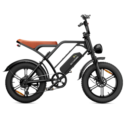 Cycrown CycHunter/CycHunter 2.0 -  48V 13Ah 1000W/1500W peak Class 3 Moped-Style Electric Bike - Full Suspension, Shimano 7-Speed - 100% Financing Available!