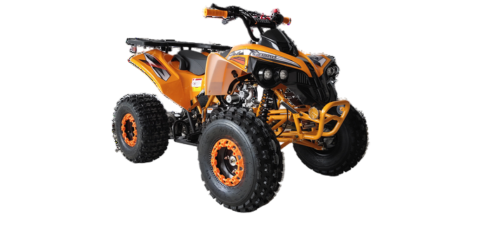 MaxTrade Max125 Youth ATV, 125cc Engine, Automatic Transmission with Reverse, 7-Inch Wheels, Electric Start