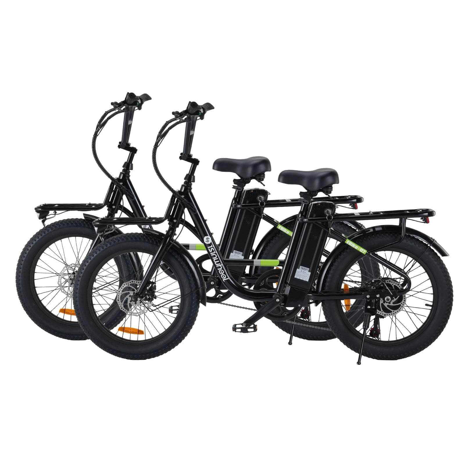 isinwheel U7 500W Electric Cargo Bike - 48V 10.4Ah Battery 7 Speed - 100% Financing Available!