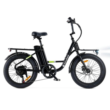 isinwheel U7 500W Electric Cargo Bike - 48V 10.4Ah Battery 7 Speed - 100% Financing Available!