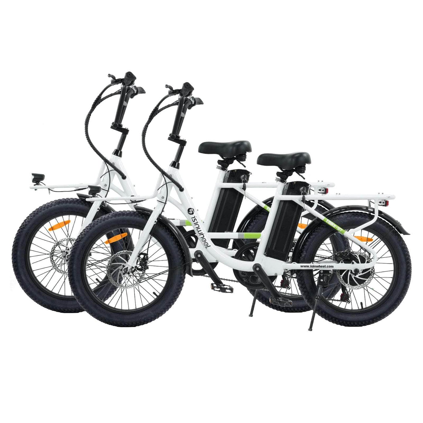 isinwheel U7 500W Electric Cargo Bike - 48V 10.4Ah Battery 7 Speed - 100% Financing Available!