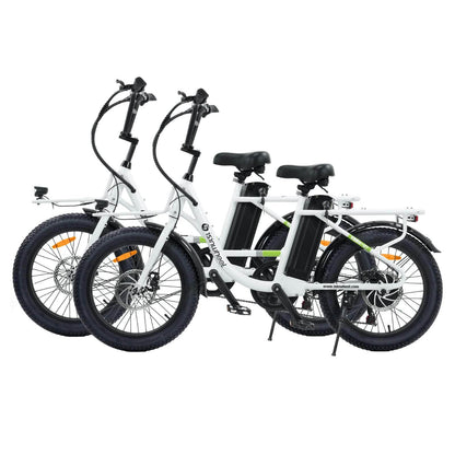 isinwheel U7 500W Electric Cargo Bike - 48V 10.4Ah Battery 7 Speed - 100% Financing Available!