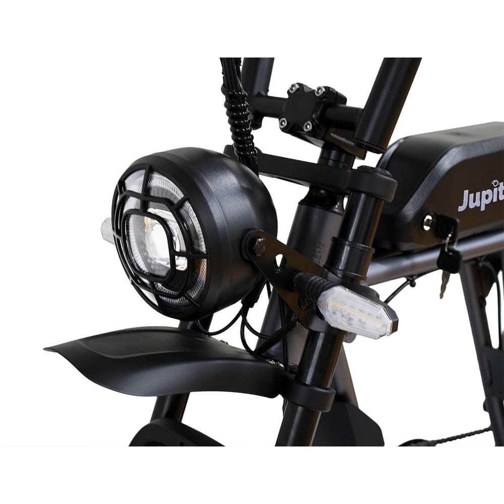 JupiterBike Rogue Cafe Racer Fat Tire All-Terrain Electric Bike 13.2Ah Samsung Lithium Ion, 750W (1130 watt peak) hub motor - 100% Financing Available!