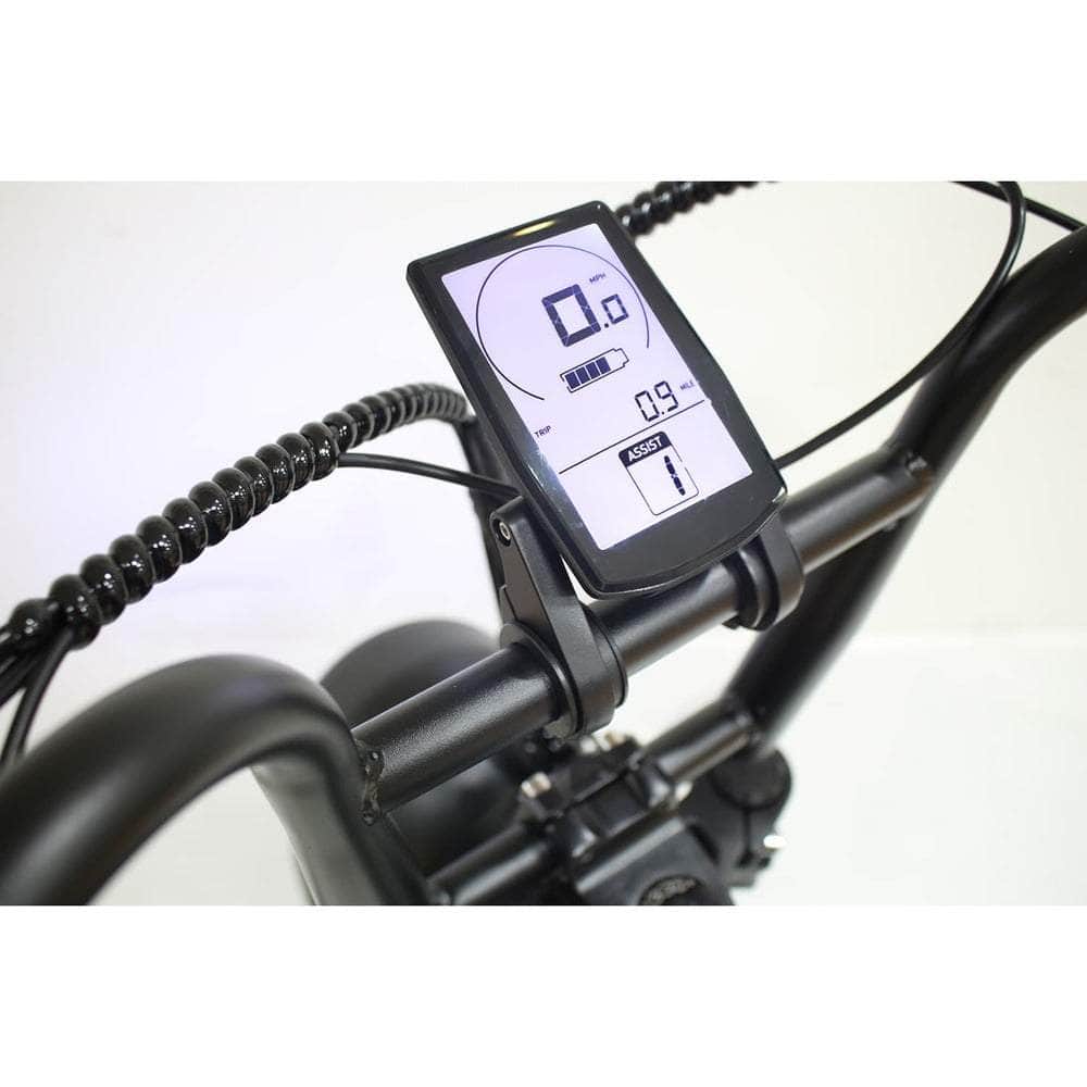 JupiterBike Rogue Cafe Racer Fat Tire All-Terrain Electric Bike 13.2Ah Samsung Lithium Ion, 750W (1130 watt peak) hub motor - 100% Financing Available!