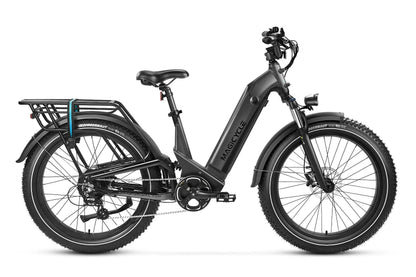 Magicycle Deer 2.0 Step-Thru Full Suspension Torque Sensor Fat Tire Electric Bike - 52V, 20Ah, 1000W/1800W peak hub motor, hydraulic brakes, Shimano 8-speed - 100% Financing Available!