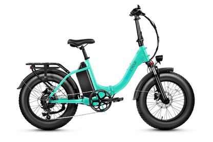 Jaguarundi 2.0 Torque Sensor Folding Fat Tire Electric Bike - 48V, 15Ah, 750W/1100W peak, Shimano 7 gear, Hydraulic brakes - 100% Financing Available!