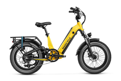 Magicycle Deer Step-Thru Full Suspension Ebike SUV - 750W/1500W peak - 52V 20AH- 100 mile range - 20" or 26" tires - 100%  Financing Available