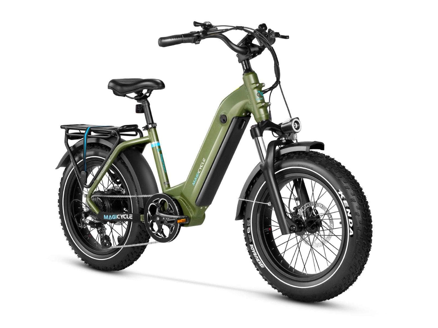 Magicycle Ocelot Pro Long Range Step-Thru Fat Tire Electric Bike - 52V, 20Ah, 750W/1500W peak, Hydraulic Disc Brakes,  120 mile range - 100% Financing Available!