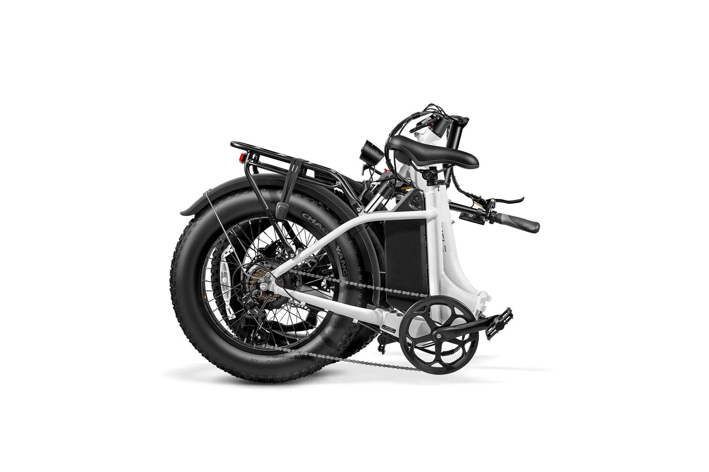 Jaguarundi 2.0 Torque Sensor Folding Fat Tire Electric Bike - 48V, 15Ah, 750W/1100W peak, Shimano 7 gear, Hydraulic brakes - 100% Financing Available!
