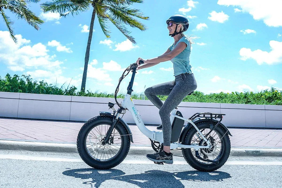 Jaguarundi 2.0 Torque Sensor Folding Fat Tire Electric Bike - 48V, 15Ah, 750W/1100W peak, Shimano 7 gear, Hydraulic brakes - 100% Financing Available!