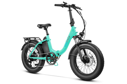 Jaguarundi 2.0 Torque Sensor Folding Fat Tire Electric Bike - 48V, 15Ah, 750W/1100W peak, Shimano 7 gear, Hydraulic brakes - 100% Financing Available!