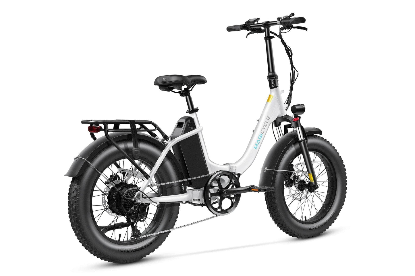 Jaguarundi 2.0 Torque Sensor Folding Fat Tire Electric Bike - 48V, 15Ah, 750W/1100W peak, Shimano 7 gear, Hydraulic brakes - 100% Financing Available!