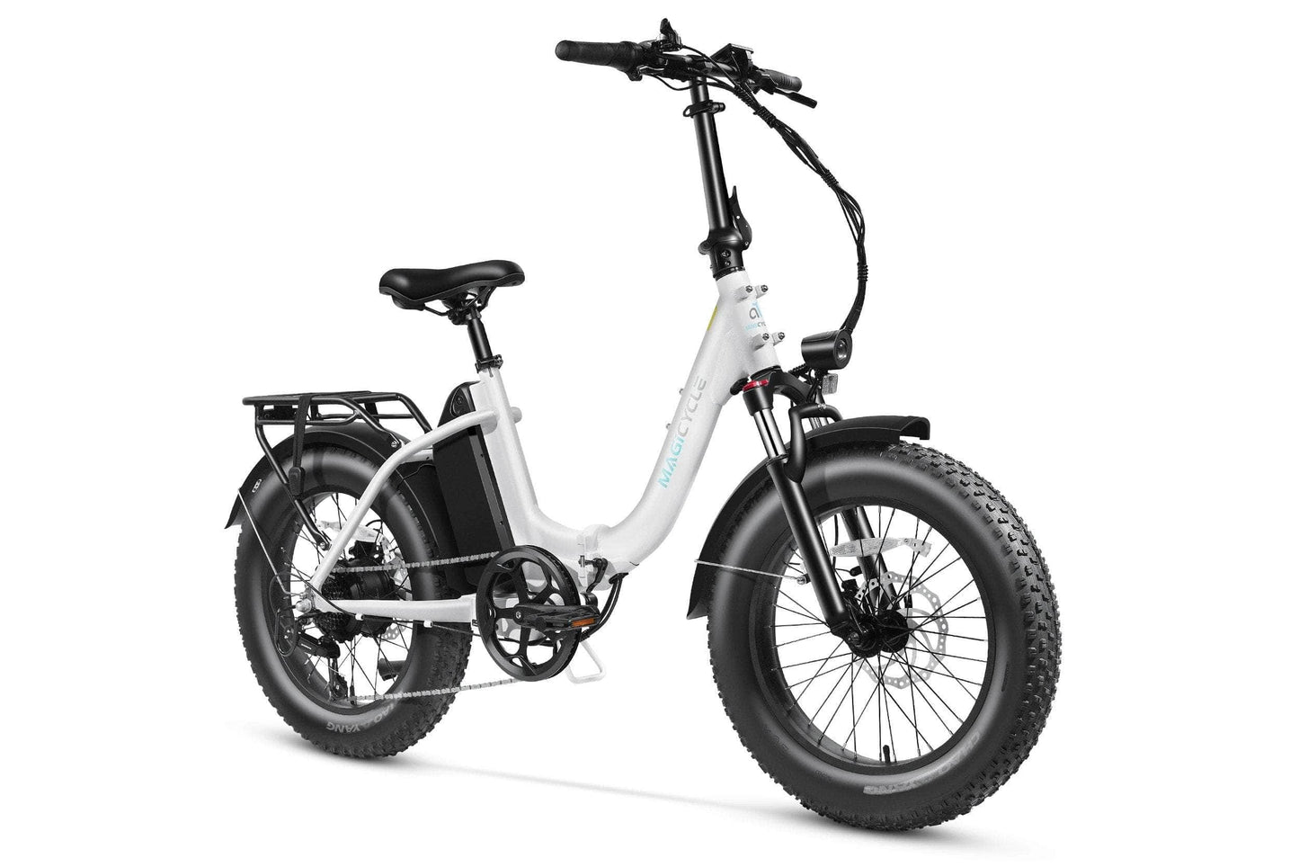 Jaguarundi 2.0 Torque Sensor Folding Fat Tire Electric Bike - 48V, 15Ah, 750W/1100W peak, Shimano 7 gear, Hydraulic brakes - 100% Financing Available!