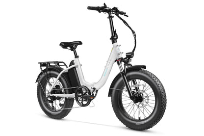 Jaguarundi 2.0 Torque Sensor Folding Fat Tire Electric Bike - 48V, 15Ah, 750W/1100W peak, Shimano 7 gear, Hydraulic brakes - 100% Financing Available!