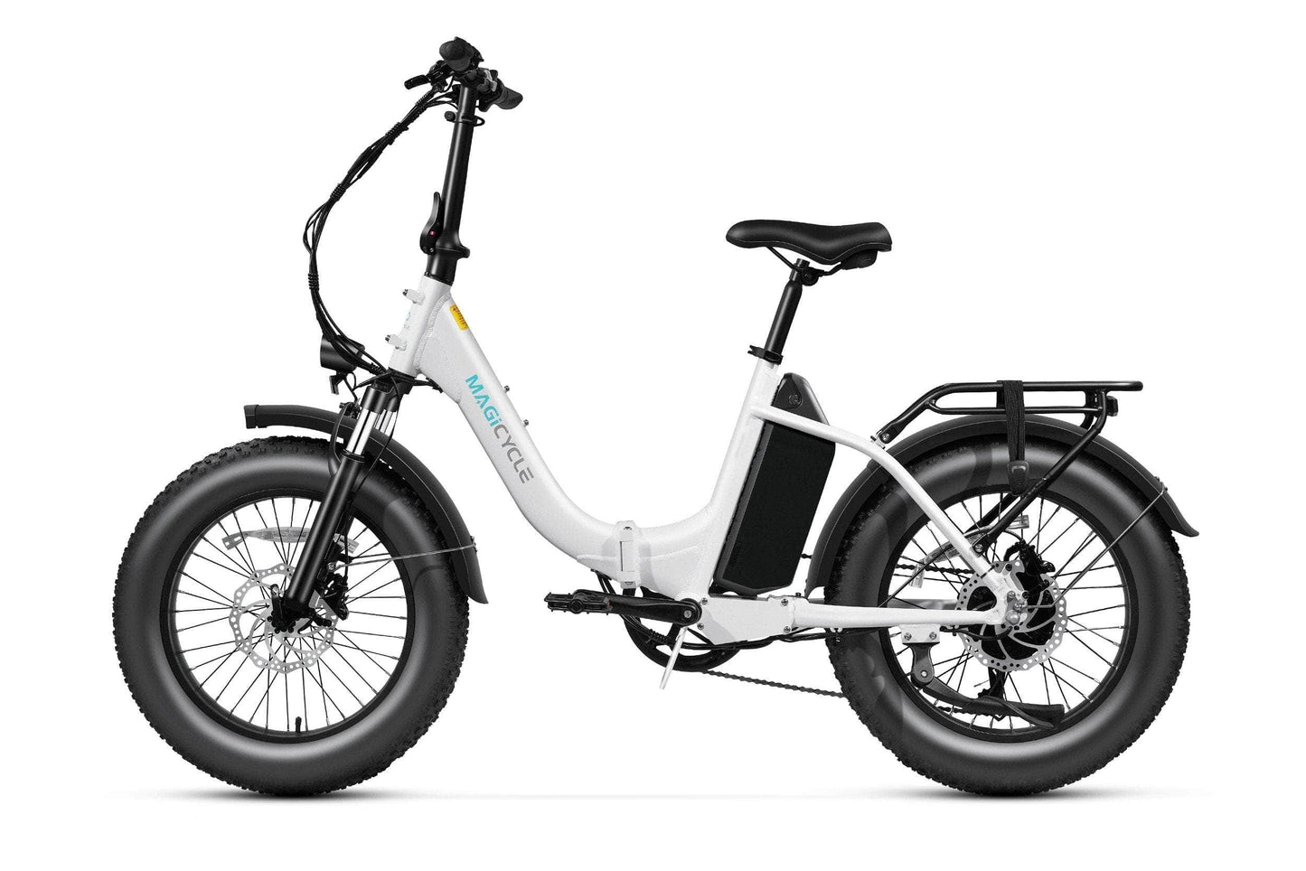 Jaguarundi 2.0 Torque Sensor Folding Fat Tire Electric Bike - 48V, 15Ah, 750W/1100W peak, Shimano 7 gear, Hydraulic brakes - 100% Financing Available!