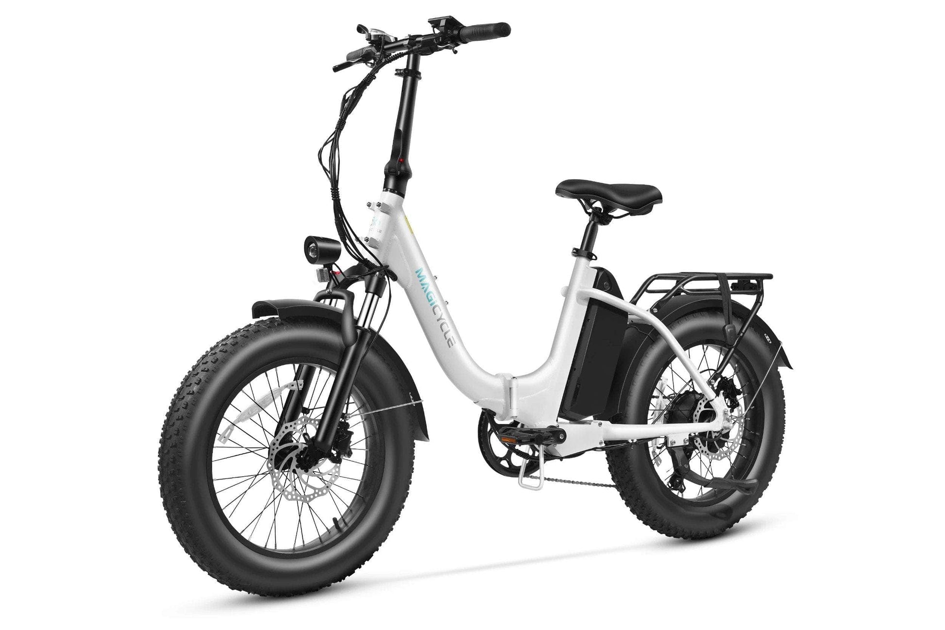 Jaguarundi 2.0 Torque Sensor Folding Fat Tire Electric Bike - 48V, 15Ah, 750W/1100W peak, Shimano 7 gear, Hydraulic brakes - 100% Financing Available!