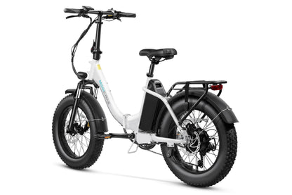 Jaguarundi 2.0 Torque Sensor Folding Fat Tire Electric Bike - 48V, 15Ah, 750W/1100W peak, Shimano 7 gear, Hydraulic brakes - 100% Financing Available!