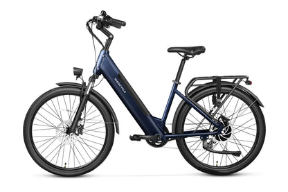 Magicycle CT-1 Commuter Torque Sensor Electric Bike - 48V, 15Ah, 750W/1100W peak, hydraulic brakes, max range 60 mi, hub motor - 100% Financing Available!