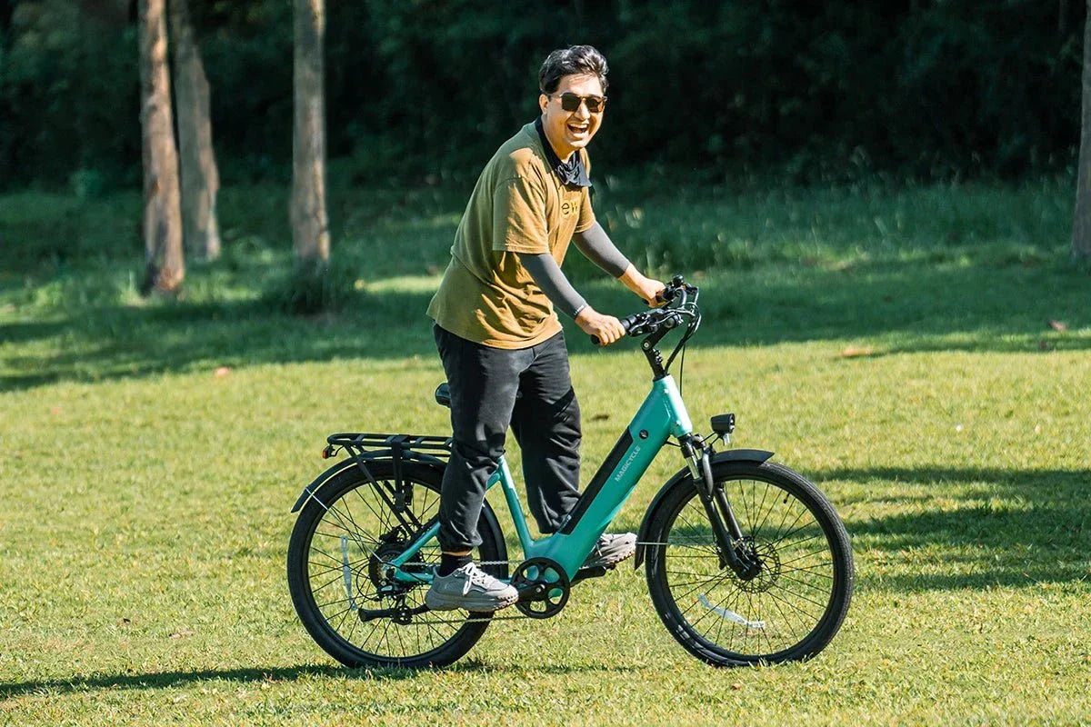 Magicycle CT-1 Commuter Torque Sensor Electric Bike - 48V, 15Ah, 750W/1100W peak, hydraulic brakes, max range 60 mi, hub motor - 100% Financing Available!