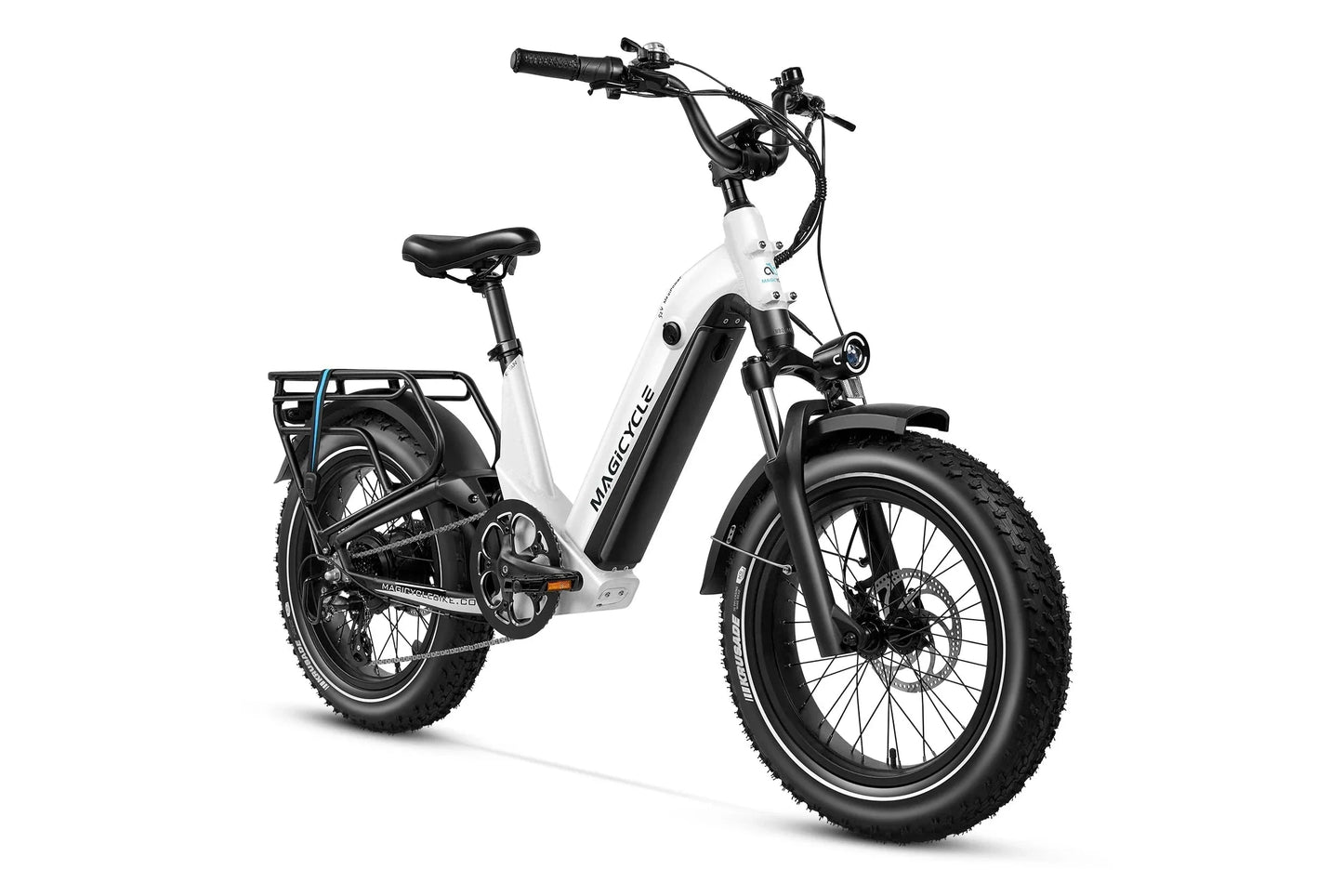Magicycle Deer 2.0 Step-Thru Full Suspension Torque Sensor Fat Tire Electric Bike - 52V, 20Ah, 1000W/1800W peak hub motor, hydraulic brakes, Shimano 8-speed - 100% Financing Available!