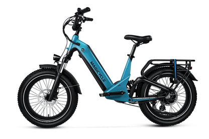 Magicycle Deer 2.0 Step-Thru Full Suspension Torque Sensor Fat Tire Electric Bike - 52V, 20Ah, 1000W/1800W peak hub motor, hydraulic brakes, Shimano 8-speed - 100% Financing Available!