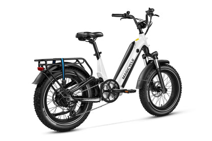 Magicycle Deer 2.0 Step-Thru Full Suspension Torque Sensor Fat Tire Electric Bike - 52V, 20Ah, 1000W/1800W peak hub motor, hydraulic brakes, Shimano 8-speed - 100% Financing Available!