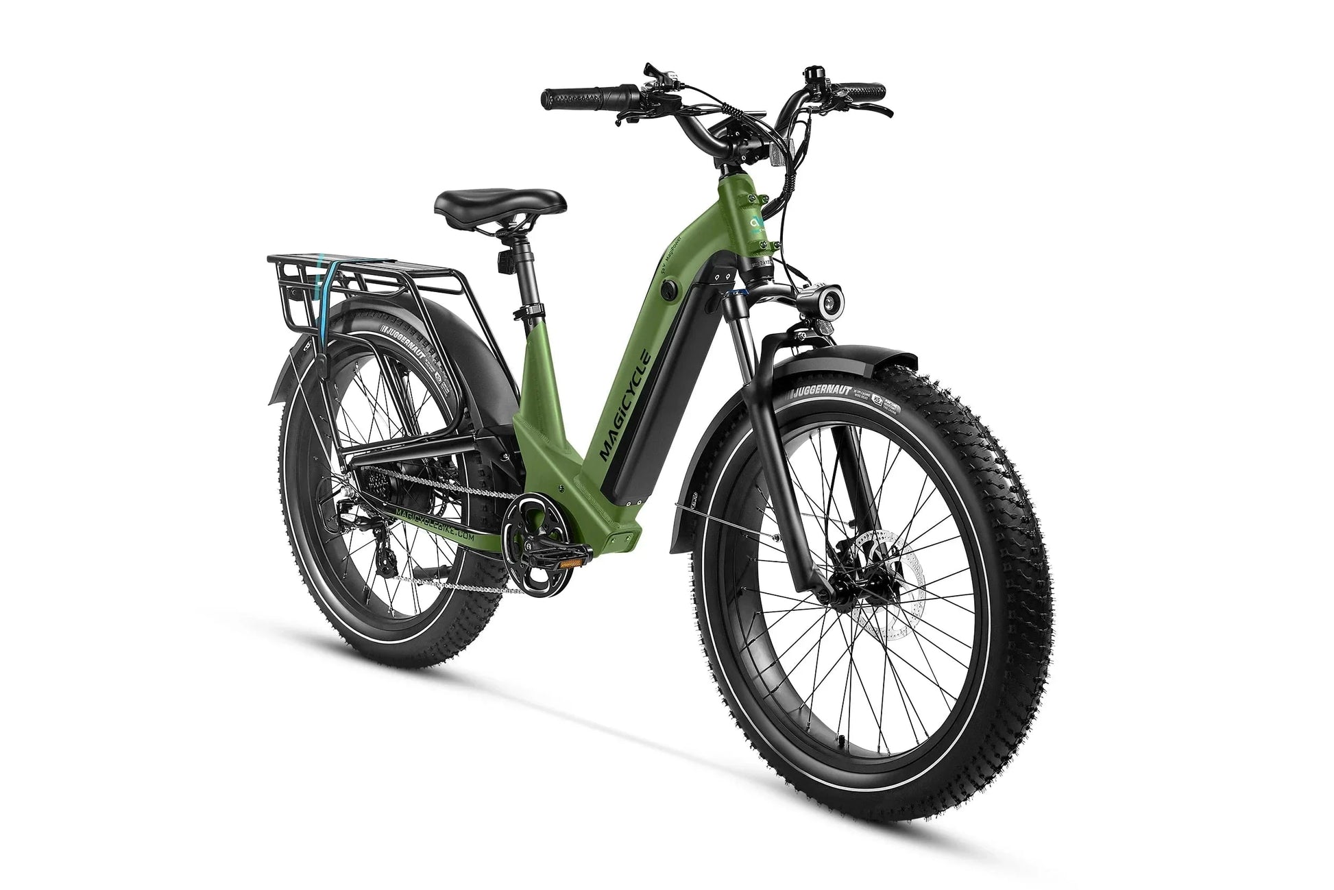 Magicycle Deer 2.0 Step-Thru Full Suspension Torque Sensor Fat Tire Electric Bike - 52V, 20Ah, 1000W/1800W peak hub motor, hydraulic brakes, Shimano 8-speed - 100% Financing Available!