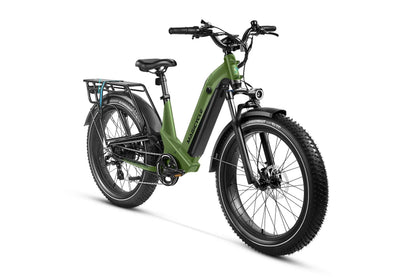 Magicycle Deer 2.0 Step-Thru Full Suspension Torque Sensor Fat Tire Electric Bike - 52V, 20Ah, 1000W/1800W peak hub motor, hydraulic brakes, Shimano 8-speed - 100% Financing Available!
