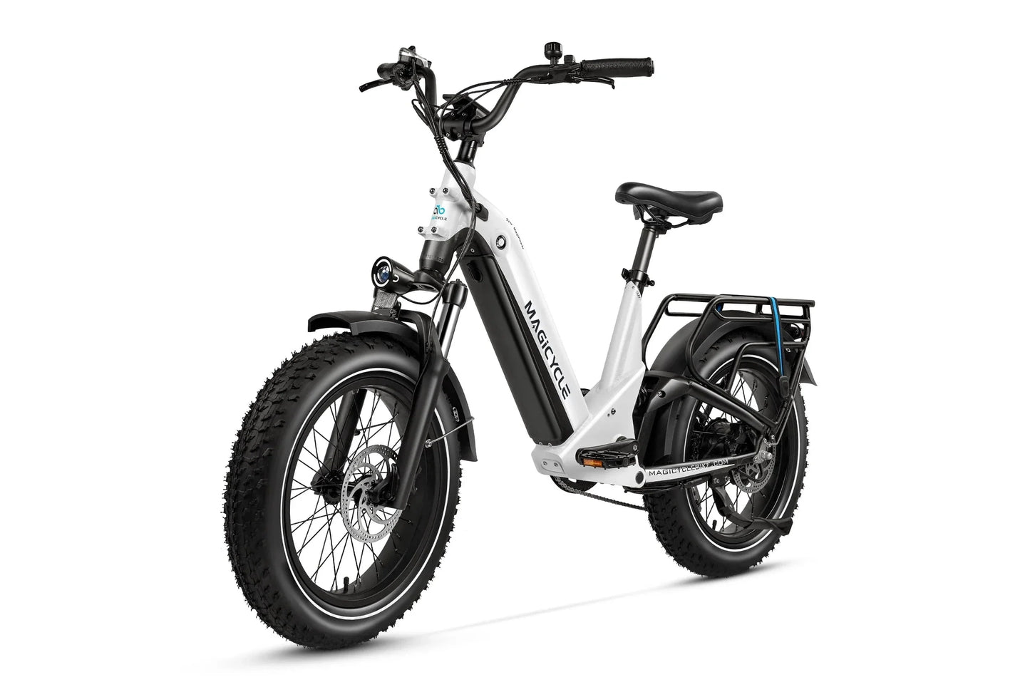 Magicycle Deer 2.0 Step-Thru Full Suspension Torque Sensor Fat Tire Electric Bike - 52V, 20Ah, 1000W/1800W peak hub motor, hydraulic brakes, Shimano 8-speed - 100% Financing Available!