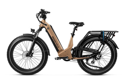 Magicycle Deer 2.0 Step-Thru Full Suspension Torque Sensor Fat Tire Electric Bike - 52V, 20Ah, 1000W/1800W peak hub motor, hydraulic brakes, Shimano 8-speed - 100% Financing Available!