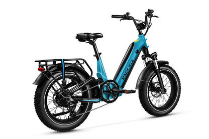 Magicycle Deer 2.0 Step-Thru Full Suspension Torque Sensor Fat Tire Electric Bike - 52V, 20Ah, 1000W/1800W peak hub motor, hydraulic brakes, Shimano 8-speed - 100% Financing Available!