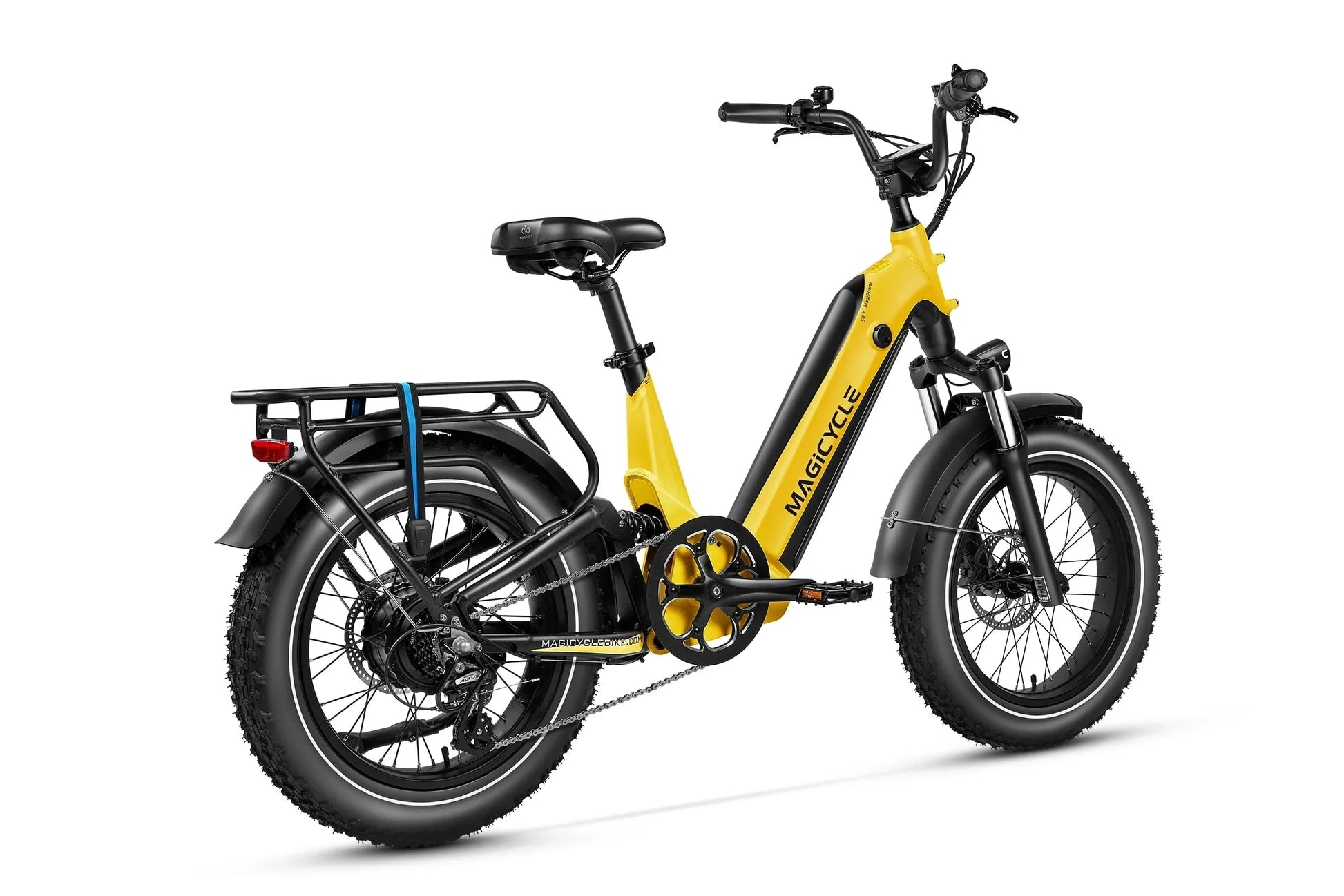 Magicycle Deer 2.0 Step-Thru Full Suspension Torque Sensor Fat Tire Electric Bike - 52V, 20Ah, 1000W/1800W peak hub motor, hydraulic brakes, Shimano 8-speed - 100% Financing Available!