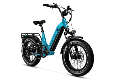 Magicycle Deer 2.0 Step-Thru Full Suspension Torque Sensor Fat Tire Electric Bike - 52V, 20Ah, 1000W/1800W peak hub motor, hydraulic brakes, Shimano 8-speed - 100% Financing Available!