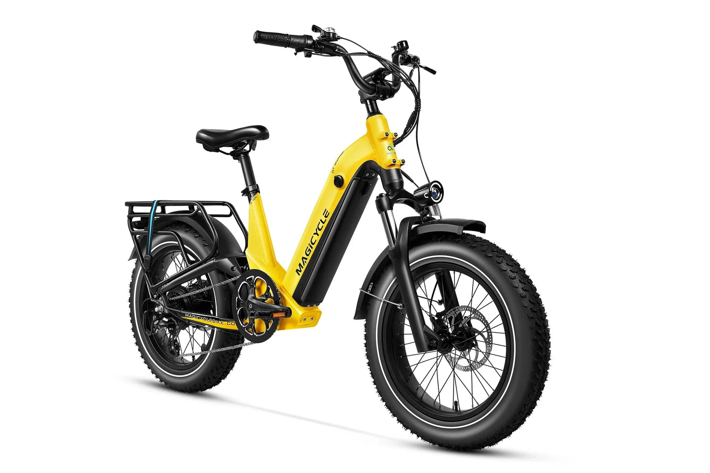 Magicycle Deer 2.0 Step-Thru Full Suspension Torque Sensor Fat Tire Electric Bike - 52V, 20Ah, 1000W/1800W peak hub motor, hydraulic brakes, Shimano 8-speed - 100% Financing Available!
