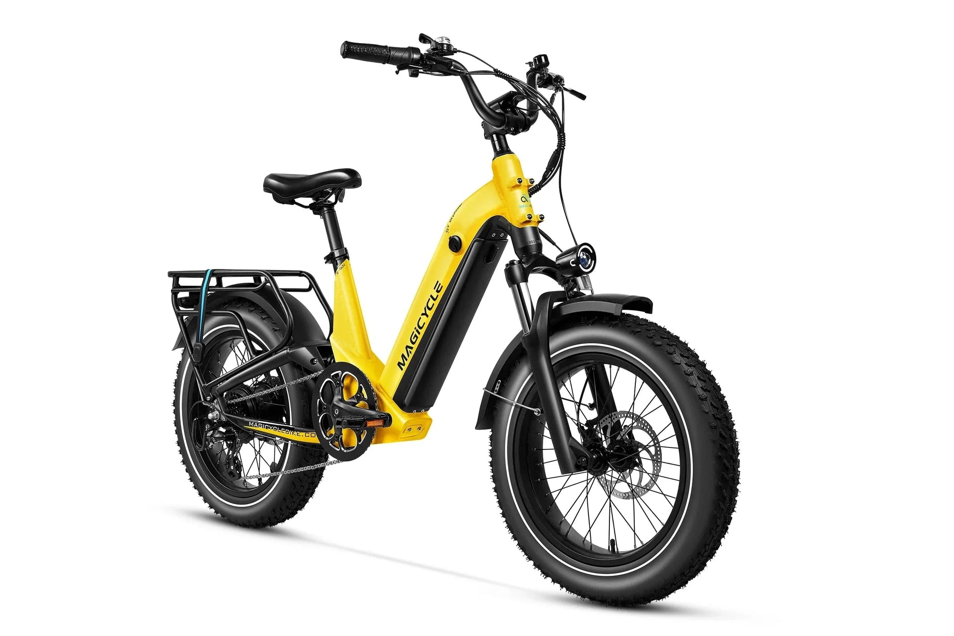 Magicycle Deer 2.0 Step-Thru Full Suspension Torque Sensor Fat Tire Electric Bike - 52V, 20Ah, 1000W/1800W peak hub motor, hydraulic brakes, Shimano 8-speed - 100% Financing Available!