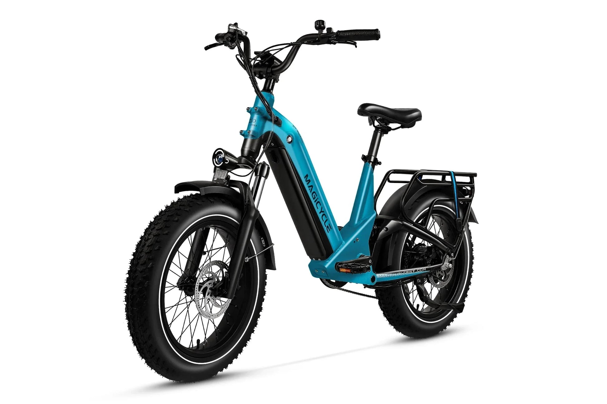 Magicycle Deer 2.0 Step-Thru Full Suspension Torque Sensor Fat Tire Electric Bike - 52V, 20Ah, 1000W/1800W peak hub motor, hydraulic brakes, Shimano 8-speed - 100% Financing Available!