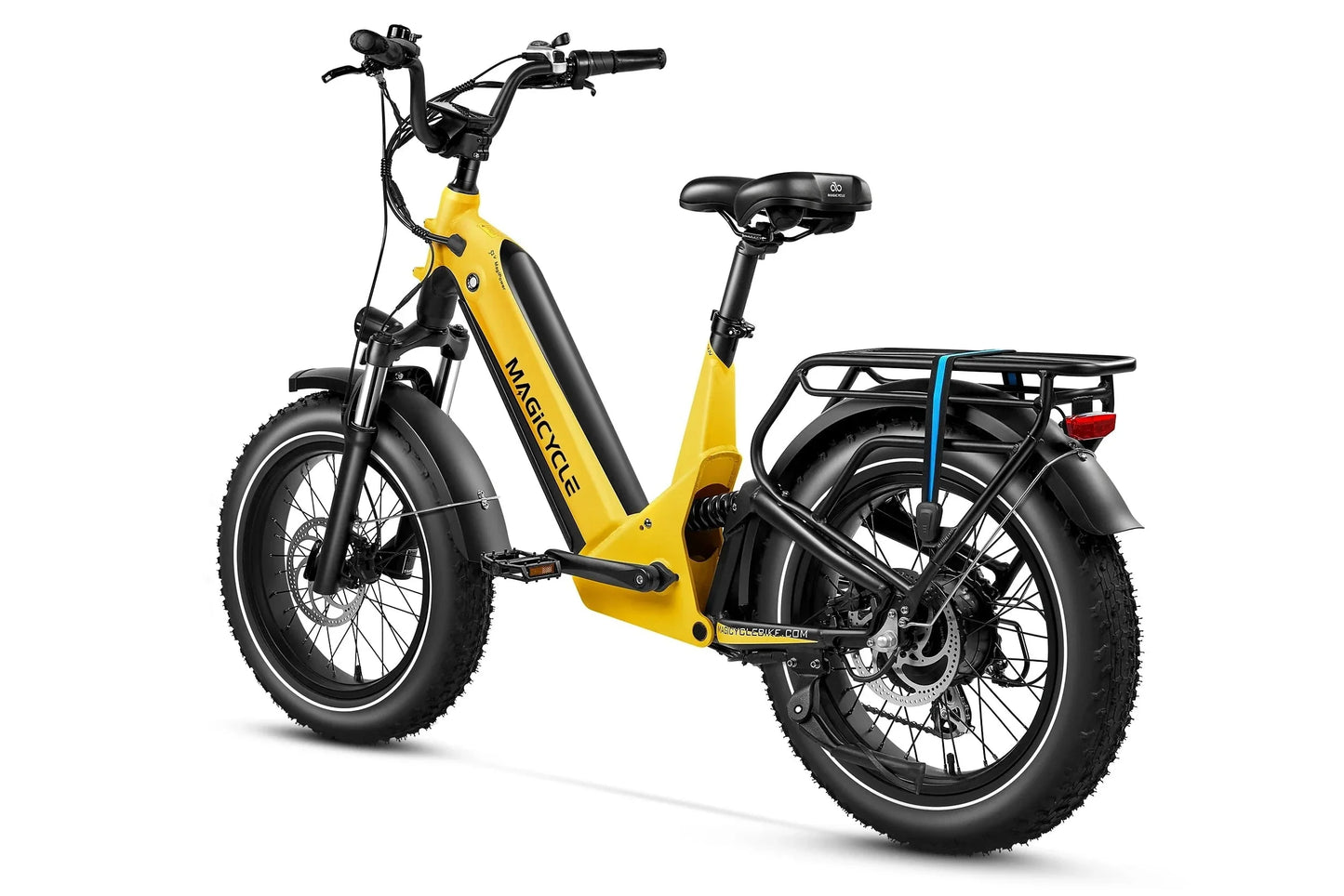 Magicycle Deer 2.0 Step-Thru Full Suspension Torque Sensor Fat Tire Electric Bike - 52V, 20Ah, 1000W/1800W peak hub motor, hydraulic brakes, Shimano 8-speed - 100% Financing Available!