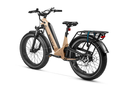 Magicycle Deer 2.0 Step-Thru Full Suspension Torque Sensor Fat Tire Electric Bike - 52V, 20Ah, 1000W/1800W peak hub motor, hydraulic brakes, Shimano 8-speed - 100% Financing Available!
