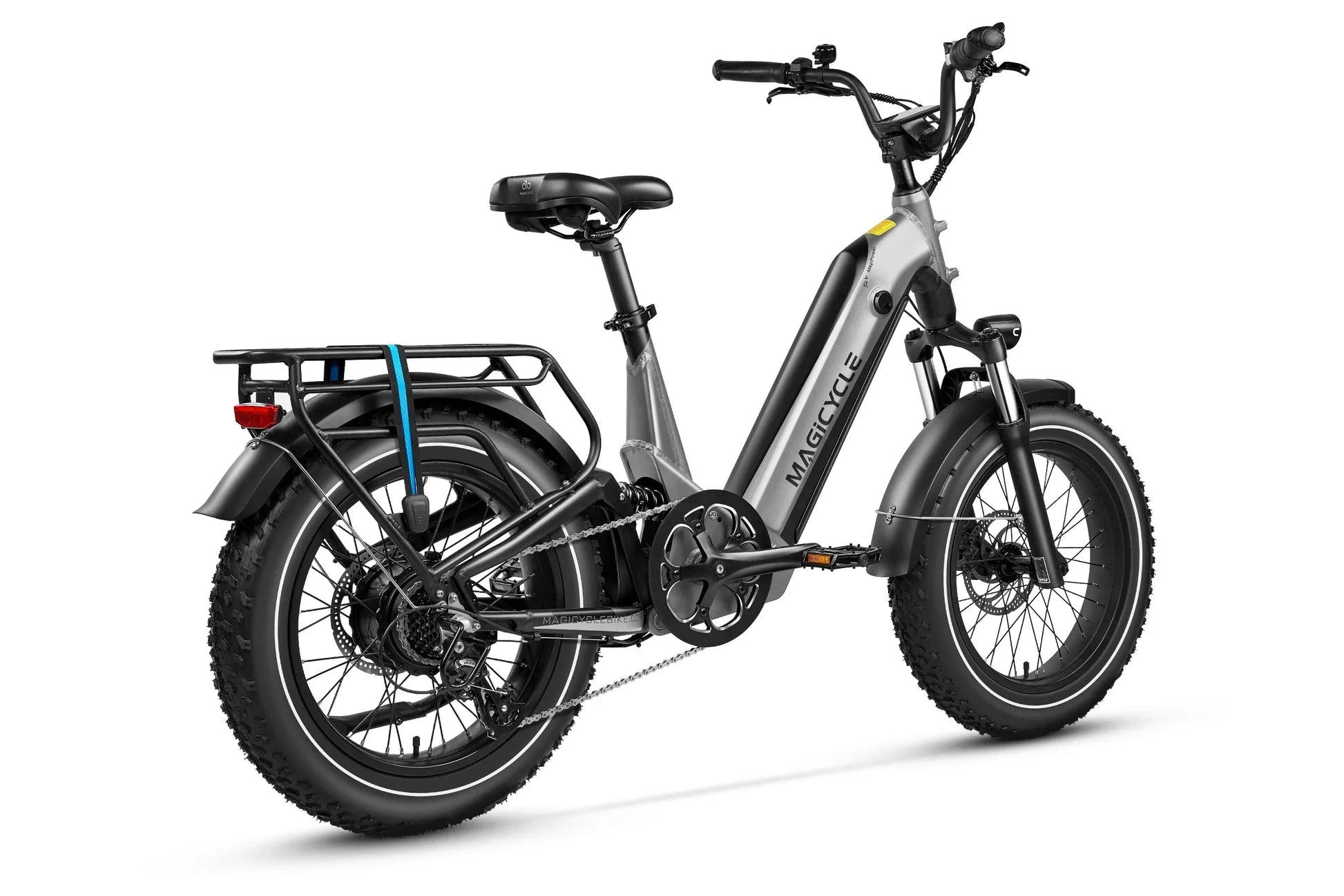 Magicycle Deer 2.0 Step-Thru Full Suspension Torque Sensor Fat Tire Electric Bike - 52V, 20Ah, 1000W/1800W peak hub motor, hydraulic brakes, Shimano 8-speed - 100% Financing Available!