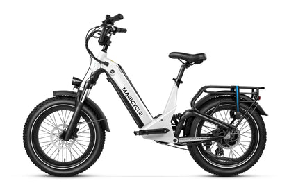 Magicycle Deer Step-Thru Full Suspension Ebike SUV - 750W/1500W peak - 52V 20AH- 100 mile range - 20" or 26" tires - 100%  Financing Available