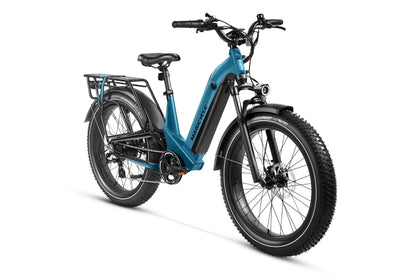 Magicycle Deer Step-Thru Full Suspension Ebike SUV - 750W/1500W peak - 52V 20AH- 100 mile range - 20" or 26" tires - 100%  Financing Available